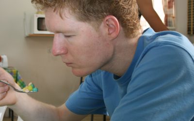 Ik doe het licht weer aan.